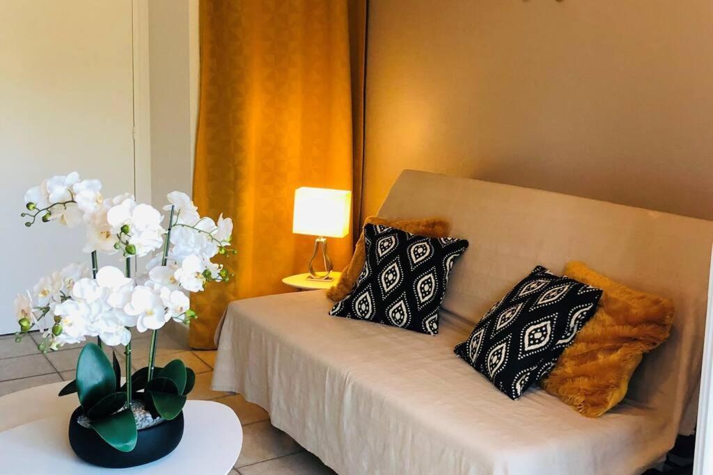 Studio Cabine Climatise 800 M De La Plage Et Des Commerces 博尔马斯·莱斯·米默萨斯 外观 照片