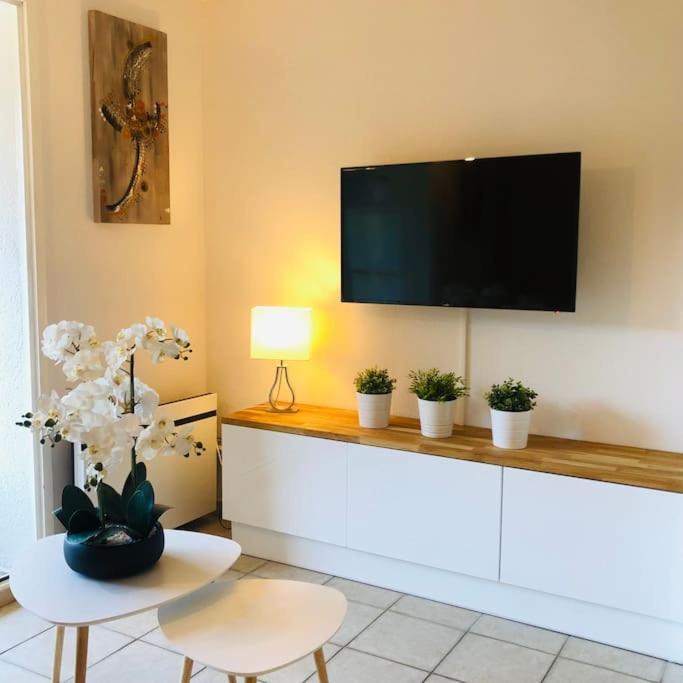 Studio Cabine Climatise 800 M De La Plage Et Des Commerces 博尔马斯·莱斯·米默萨斯 外观 照片